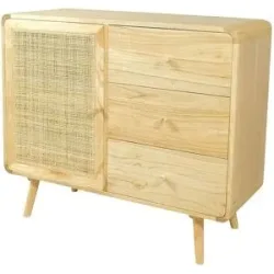 Höffner Kommode  Mandrea ¦ holzfarben ¦ Maße (cm): B: 100 H: 85 T: 38.0