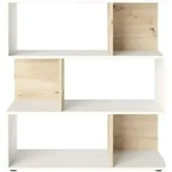 Höffner Standregal   ¦ weiß ¦ Maße (cm): B: 103 H: 110