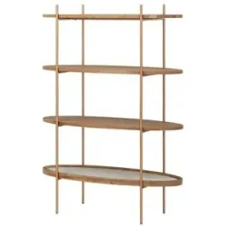 Höffner Regal  Tamba ¦ holzfarben ¦ Maße (cm): B: 120 H: 160 T: 46.0
