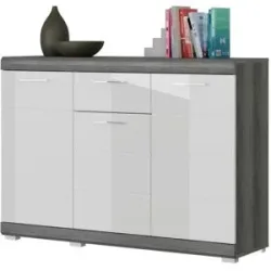 Höffner Kommode  Scout ¦ weiß ¦ Maße (cm): B: 120 H: 85 T: 37.0