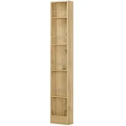 Höffner Mehrzweckschrank  Vobarno ¦ holzfarben ¦ Maße (cm): B: 30 H: 185 T: 20.0