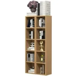 Höffner Standregal  Megosa ¦ holzfarben ¦ Maße (cm): B: 20 H: 187