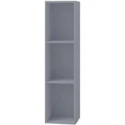 Höffner Standregal  Platto ¦ grau ¦ Maße (cm): B: 34 H: 107 T: 29.0