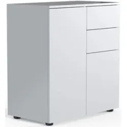 Höffner Kommode  Dalosa ¦ weiß ¦ Maße (cm): B: 70 H: 77