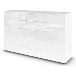 Höffner Sideboard  Flipp ¦ weiß ¦ Maße (cm): B: 160 H: 99