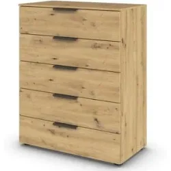 Höffner Kommode  Flipp ¦ holzfarben ¦ Maße (cm): B: 80 H: 100