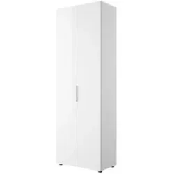 Höffner Aktenschrank  Este ¦ weiß ¦ Maße (cm): B: 68,8 H: 200,2 T: 37.1