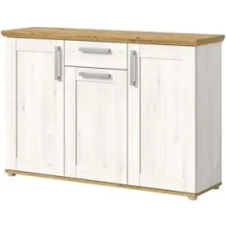 Höffner Kommode  Verona ¦ holzfarben ¦ Maße (cm): B: 137 H: 92
