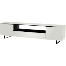 Höffner TV Board  Pamera ¦ weiß ¦ Maße (cm): B: 210 H: 51 T: 47.0
