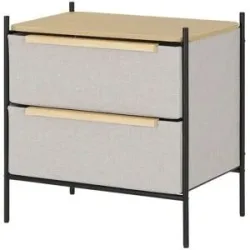 Höffner Kommode  Giovo ¦ grau ¦ Maße (cm): B: 57,7 H: 58,4 T: 40.0