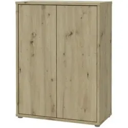 Höffner Kommode  Bolognano ¦ holzfarben ¦ Maße (cm): B: 74,5 H: 99,1 T: 34.9