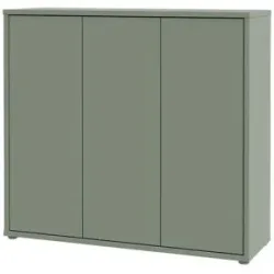 Höffner Kommode  Bolognano ¦ grün ¦ Maße (cm): B: 109,2 H: 99,1 T: 34.9