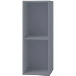 Höffner Standregal  Mendas ¦ grau ¦ Maße (cm): B: 34 H: 72 T: 30.0