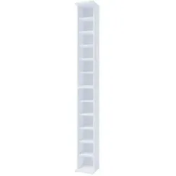 Höffner Standregal  Bigol ¦ weiß ¦ Maße (cm): B: 21 H: 180 T: 20.0