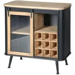 Höffner Kommode  Imola ¦ schwarz ¦ Maße (cm): B: 80 H: 79 T: 38.0