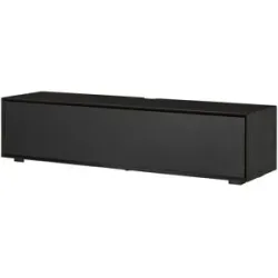 Höffner TV-Lowboard  Stream ¦ schwarz ¦ Maße (cm): B: 160 H: 36 T: 43.0