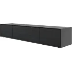 Höffner TV-Lowboard  Stream ¦ schwarz ¦ Maße (cm): B: 200 H: 36 T: 43.0