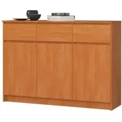 Höffner Highboard  Klaus ¦ braun ¦ Maße (cm): B: 138 H: 99