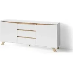 by Living Sideboard  Valtentin ¦ weiß ¦ Maße (cm): B: 180 H: 76