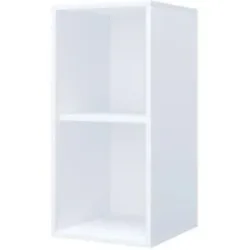 Höffner Regal  Lona ¦ weiß ¦ Maße (cm): B: 35,3 H: 74 T: 37.0