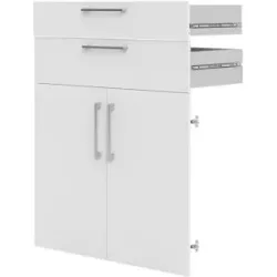 Höffner 2 Schubladen + 2 Türen  Success ¦ weiß ¦ Maße (cm): B: 83,7 H: 105,4 T: 36.0