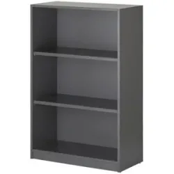 Höffner Büroregal  SOLIDLine ¦ grau ¦ Maße (cm): B: 80 H: 121,4 T: 40.0