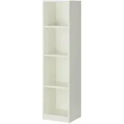 Höffner Büroregal  SOLIDLine ¦ weiß ¦ Maße (cm): B: 40 H: 159,8 T: 40.0
