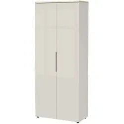 Höffner Aktenschrank  Arlau ¦ beige ¦ Maße (cm): B: 81 H: 197 T: 40.0