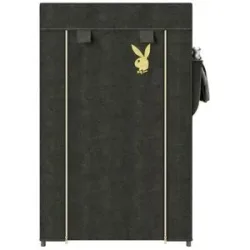 Höffner Schuhschrank (Textil)   ¦ schwarz ¦ Maße (cm): B: 58 H: 90