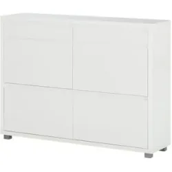 Höffner Schuhkipper  Campione ¦ weiß ¦ Maße (cm): B: 133 H: 98 T: 34.0