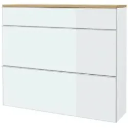 Höffner Hängeschrank  Xena ¦ weiß ¦ Maße (cm): B: 120 H: 102 T: 31.0