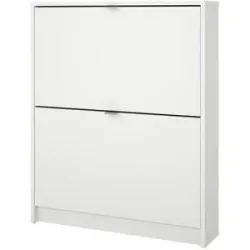Höffner Schuhkipper  Cisano ¦ weiß ¦ Maße (cm): B: 70,3 H: 85,2 T: 16.6
