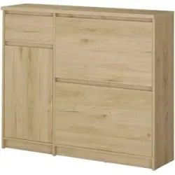 Höffner Schuhschrank  Nardo ¦ holzfarben ¦ Maße (cm): B: 108,9 H: 92,9 T: 31.5