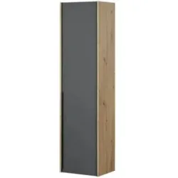 Wohnwert Hängeschrank  Arca ¦ grau ¦ Maße (cm): B: 43 H: 165 T: 34.0