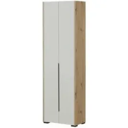 Wohnwert Garderobenschrank  Arca ¦ creme ¦ Maße (cm): B: 59 H: 190 T: 34.0