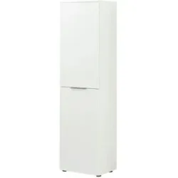 Höffner Garderobenschrank  Vitreo Neo ¦ weiß ¦ Maße (cm): B: 53 H: 196 T: 41.0