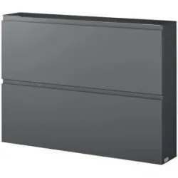 Wohnwert Hängeschuhschrank  Nicolo ¦ grau ¦ Maße (cm): B: 110 H: 81 T: 22.0