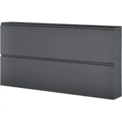 Wohnwert Hängeschuhschrank  Nicolo ¦ grau ¦ Maße (cm): B: 160 H: 81 T: 22.0
