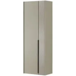 Höffner Hängeschrank  Brera ¦ beige ¦ Maße (cm): B: 58 H: 165 T: 34.0