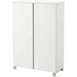 Höffner Schuhschrank  Skala ¦ weiß ¦ Maße (cm): B: 84 H: 126 T: 37.0