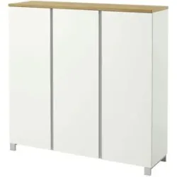 Höffner Schuhschrank  Skala ¦ weiß ¦ Maße (cm): B: 125 H: 126 T: 37.0