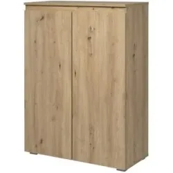 smart Schuhschrank  BEN ¦ holzfarben ¦ Maße (cm): B: 80 H: 110 T: 37.0
