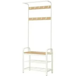Höffner Kompaktgarderobe  Dacey ¦ weiß ¦ Maße (cm): B: 72 H: 183