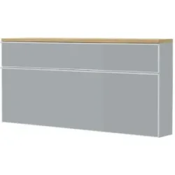 Höffner Hängeschrank  Xena ¦ grau ¦ Maße (cm): B: 120 H: 61 T: 31.0