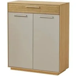 Höffner Schuhschrank  Longo ¦ beige ¦ Maße (cm): B: 86 H: 103 T: 37.0