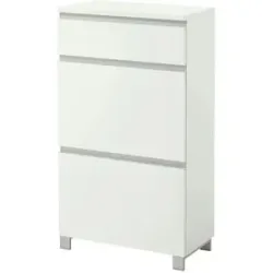 Höffner Schuhschrank  Skala ¦ weiß ¦ Maße (cm): B: 60 H: 108 T: 31.0