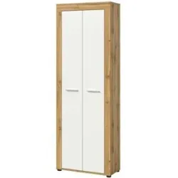 Höffner Garderobenschrank   ¦ holzfarben ¦ Maße (cm): B: 64 H: 191