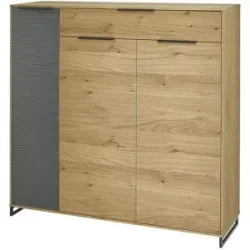 Mondo Schuhkommode  Aralia ¦ holzfarben ¦ Maße (cm): B: 127 H: 126 T: 37.0