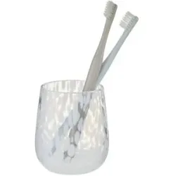 Jette Home Zahnbürstenhalter  Jette ¦ transparent/klar ¦ Glas ¦ Maße (cm): H: 9