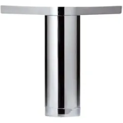 Höffner Fuß-Set   ¦ silber ¦ Maße (cm): H: 10